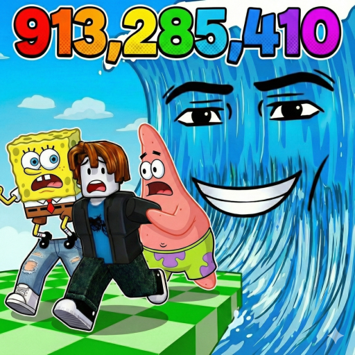 Escape Tsunami for SpongeBob