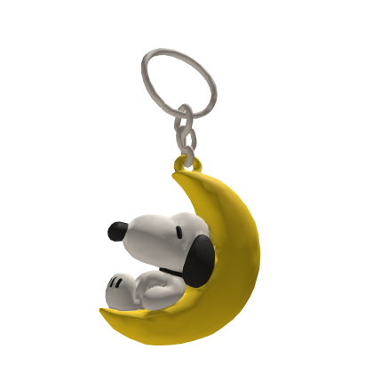 Moon Snoopy Keychain ♡