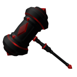 Corrupted Ruby Crusher Hammer