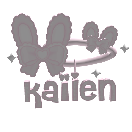 . ‿ ♡ kailen bunny clip
