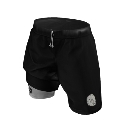 courtside - comp shorts [black fingerprint] thumbnail