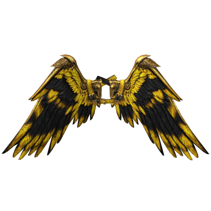 [PBR] Yellow and Black Icarus Wings [Addon]