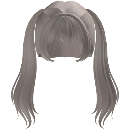 Adorable Miku Anime Long Pigtails In Ash