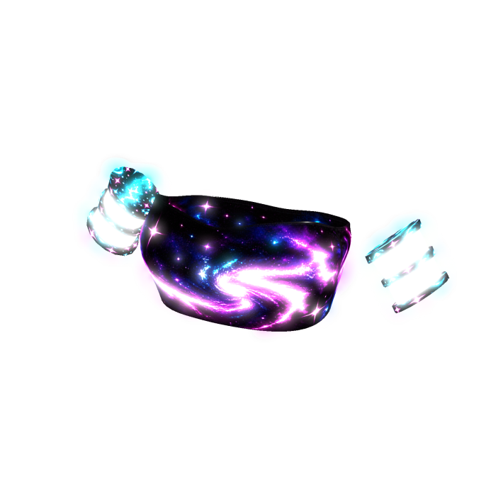 ✅🔴Glowing✅🔴 Emissive Galaxy Black Crop Top