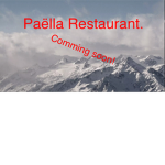 Paëlla Restaurant.