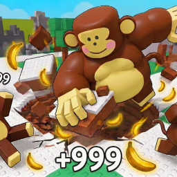 +1 Eat the World Monkey