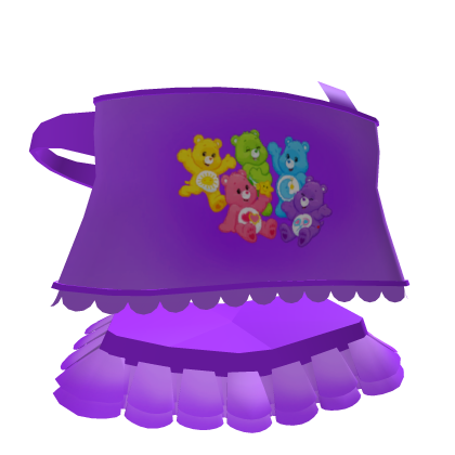 ♡ :  Purple Rainbow CareBear Top & Skirt
