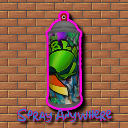 Spray Anywhere! Roblox decal
