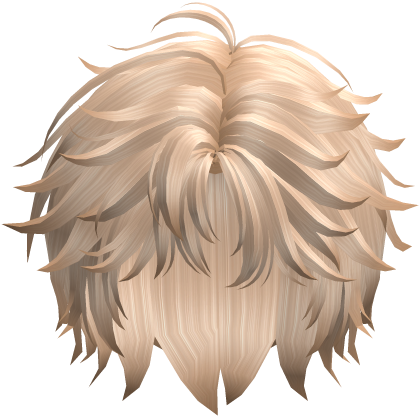 Blonde Messy Wolfcut