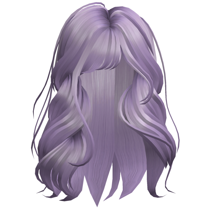 Long Soft Wave Hair - Lavender