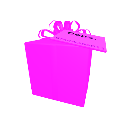 Oddly Pink, Poorly-Made Gift Of Lateness