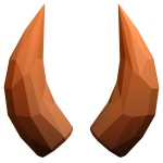 Orange Deluxe Horns