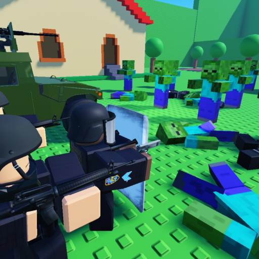 [🧟] Swat vs Zombie Pixel