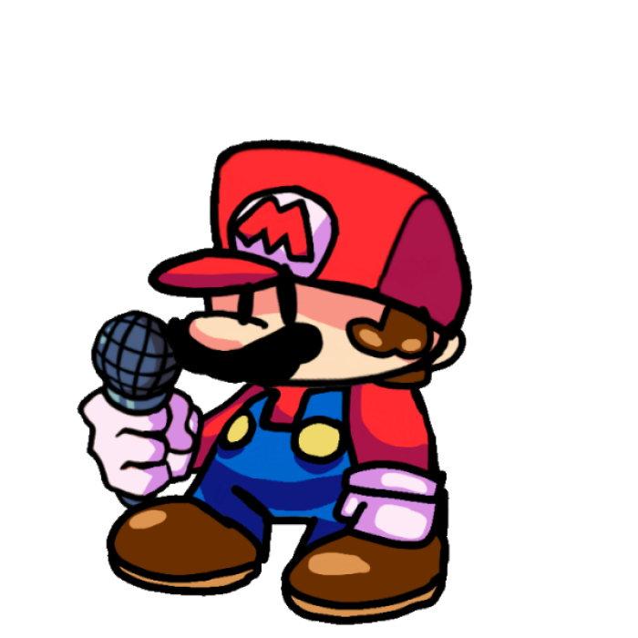 Mario idle frame I I Roblox decal