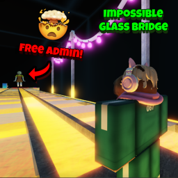 IMPOSSIBLE Glass Bridge Obby! (SQUID GAME)