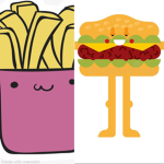 Burger and fry gang