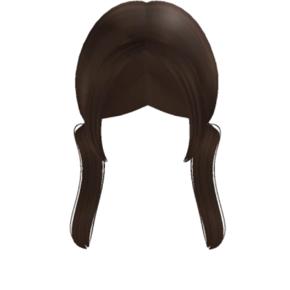 Brown Cute Pigtails Roblox decal