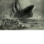 Titanic’s last voyage.