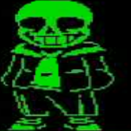 green sans Roblox decal