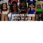 ro gangster/baddie outfits