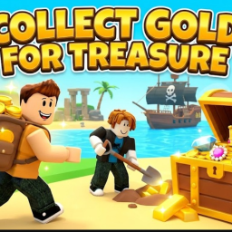 Collect gold for treasure