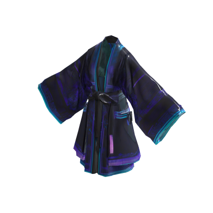⚡ Neon Horizon Kimono [PBR]