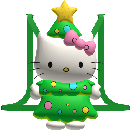 Cute Xmas Christmas Tree Kitty Cat Backpack [1.0]
