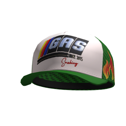 Green Gas Trucker Hat Roblox item