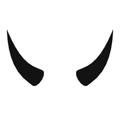 Cartoony White Horns Roblox item