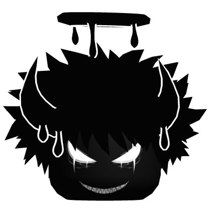 [💸CHEAP] Dark Demon Horns with Dripping Halo Evil