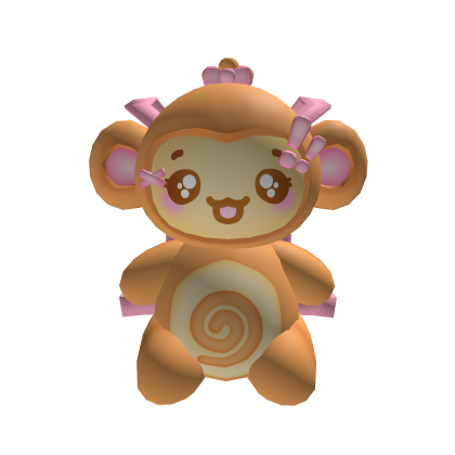 3.0 Kawaii Smiling Monkey Backpack Roblox item