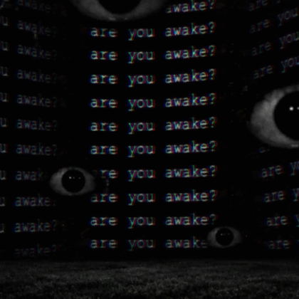 Weirdcore Dreamcore Eyes Are You Awake Background