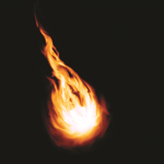The balls of flame