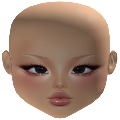 Yoonchae Kpop idol Katseye dewy glow doll makeup Roblox item