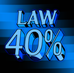Law 40%