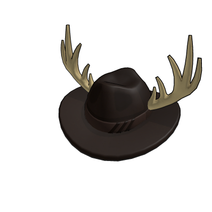 adidas Rigid Hat Antler Fedora Roblox item