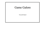 Game Galore