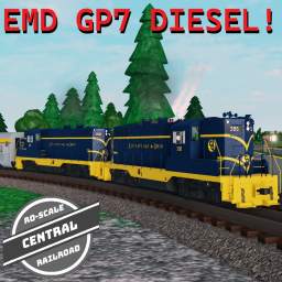 [GP7 Diesel] Ro-Scale Central Railroad Train Sim icon