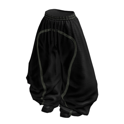 Y2K Girly Baggy Tracksuits (Black Khaki)