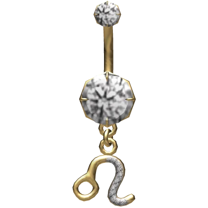 Leo Zodiac Belly Ring in Gold Roblox Item Rolimon s