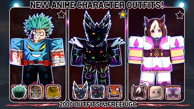 [🎅FREE UGC] アニメ衣装デザイン