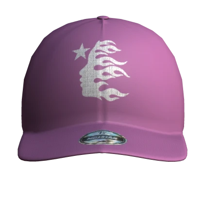 Pink Hellstar Trucker Fitted Cap | Roblox Item - Rolimon's