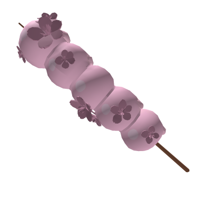 Sweet Pink Strawberry Dango
