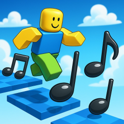 Obby but each platform is a note 🎶