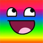 rainbow cartoony clan