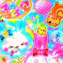 ৎ🎠୭⸜(｡˃ ᵕ ˂ )⸝♡🍄🌼🌈