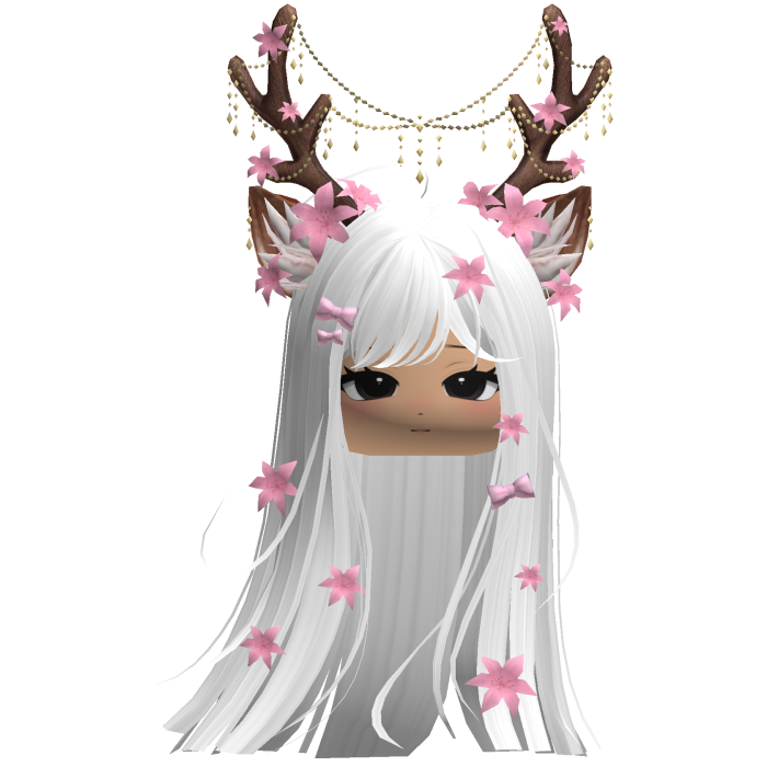 Ethereal Christmas Fairy Fawn Hair w/ Antlers