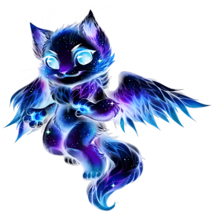 Galaxy cat Roblox decal