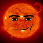 slap into the sun