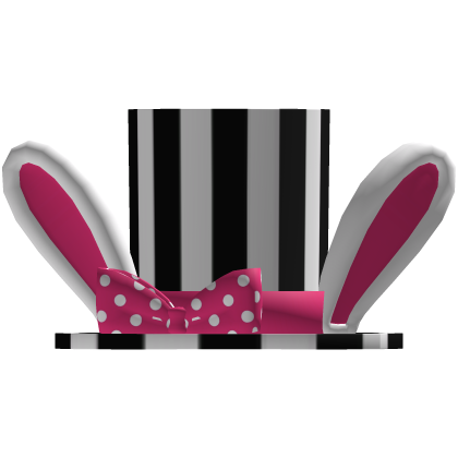 cute bunny ears and hat with a bow 